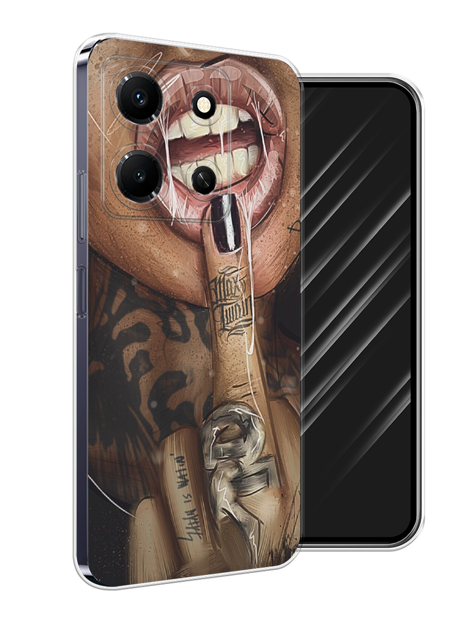 Чехол Awog на Infinix Note 30i "Девушка с татуировками", Бежевый;розовый;черный, 3104350-9
Чехол Awog на Infinix Note 30i "Девушка с татуировками", Бежевый;розовый;черный, 3104350-9