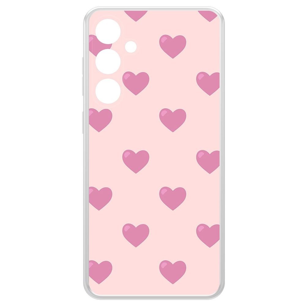Чехол-накладка Krutoff Clear Case Пурпурные сердца для Samsung Galaxy S23 FE, Прозрачный
Чехол-накладка Krutoff Clear Case Пурпурные сердца для Samsung Galaxy S23 FE, Прозрачный