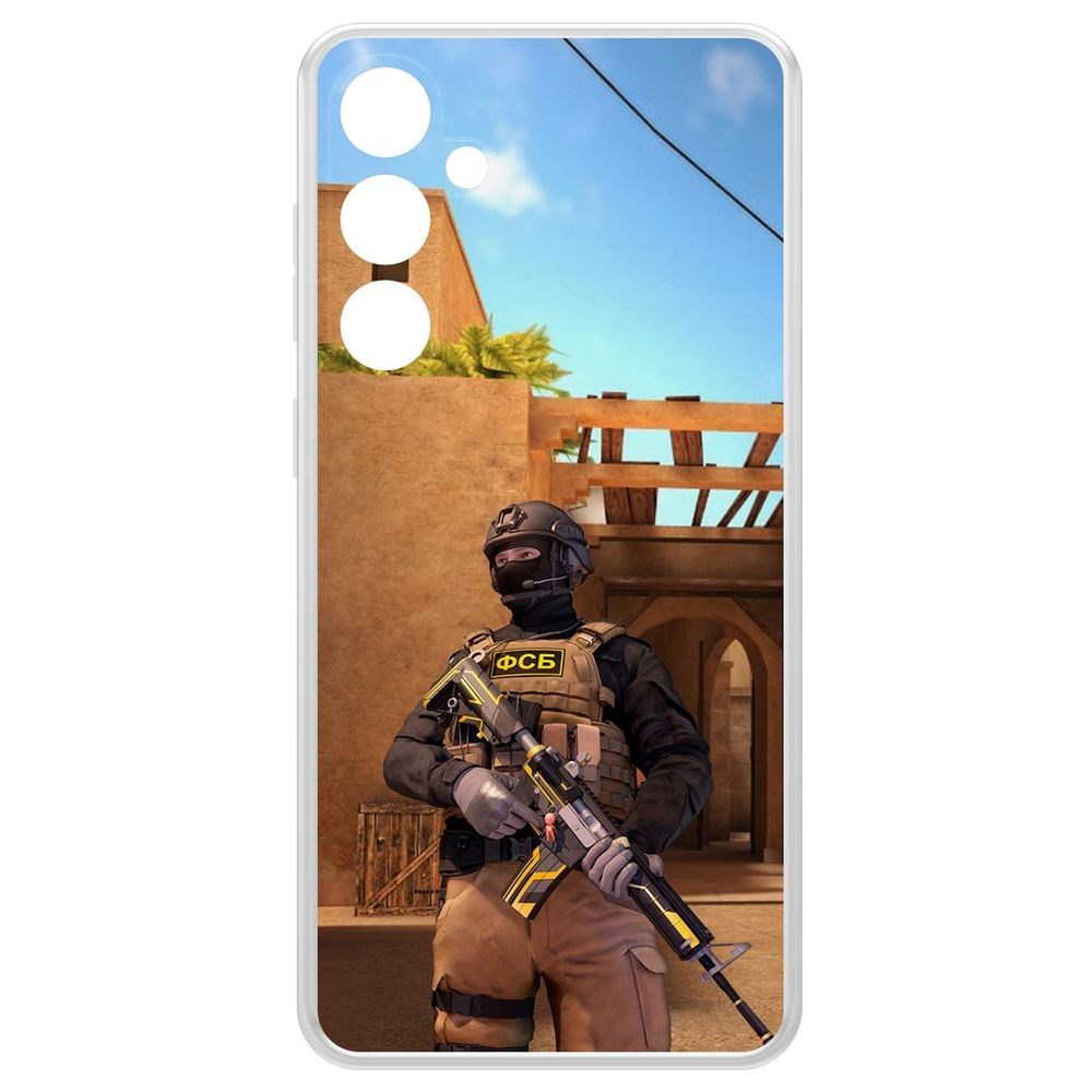 Чехол-накладка Krutoff Clear Case Cтандофф 2 (Standoff 2) - ФСБ для Samsung Galaxy S23 FE, Прозрачный
Чехол-накладка Krutoff Clear Case Cтандофф 2 (Standoff 2) - ФСБ для Samsung Galaxy S23 FE, Прозрачный