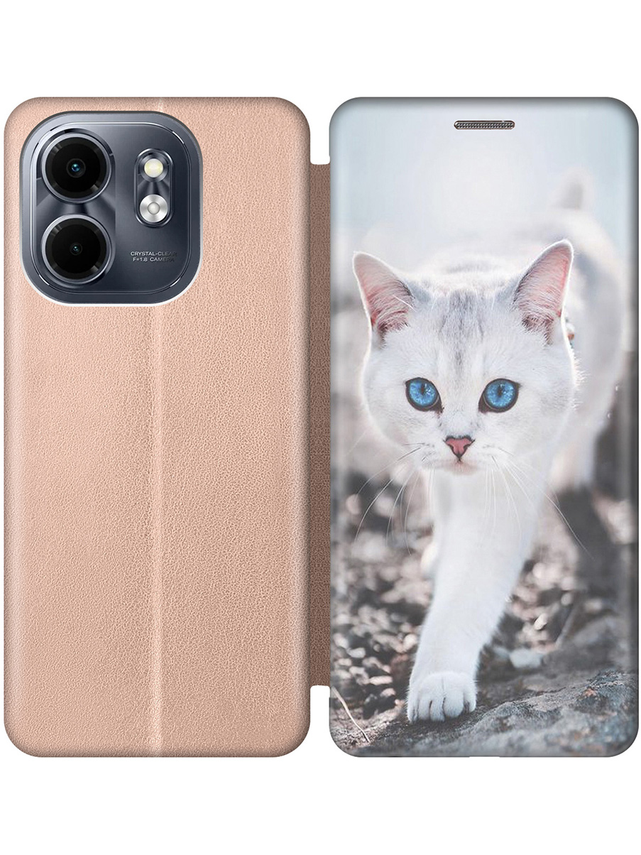 Чехол-книжка на Infinix Hot 50i/Smart 9 с принтом "Голубоглазый кот" золотой, Золотистый;белый;серый;синий, 786719312
Чехол-книжка на Infinix Hot 50i/Smart 9 с принтом "Голубоглазый кот" золотой, Золотистый;белый;серый;синий, 786719312
