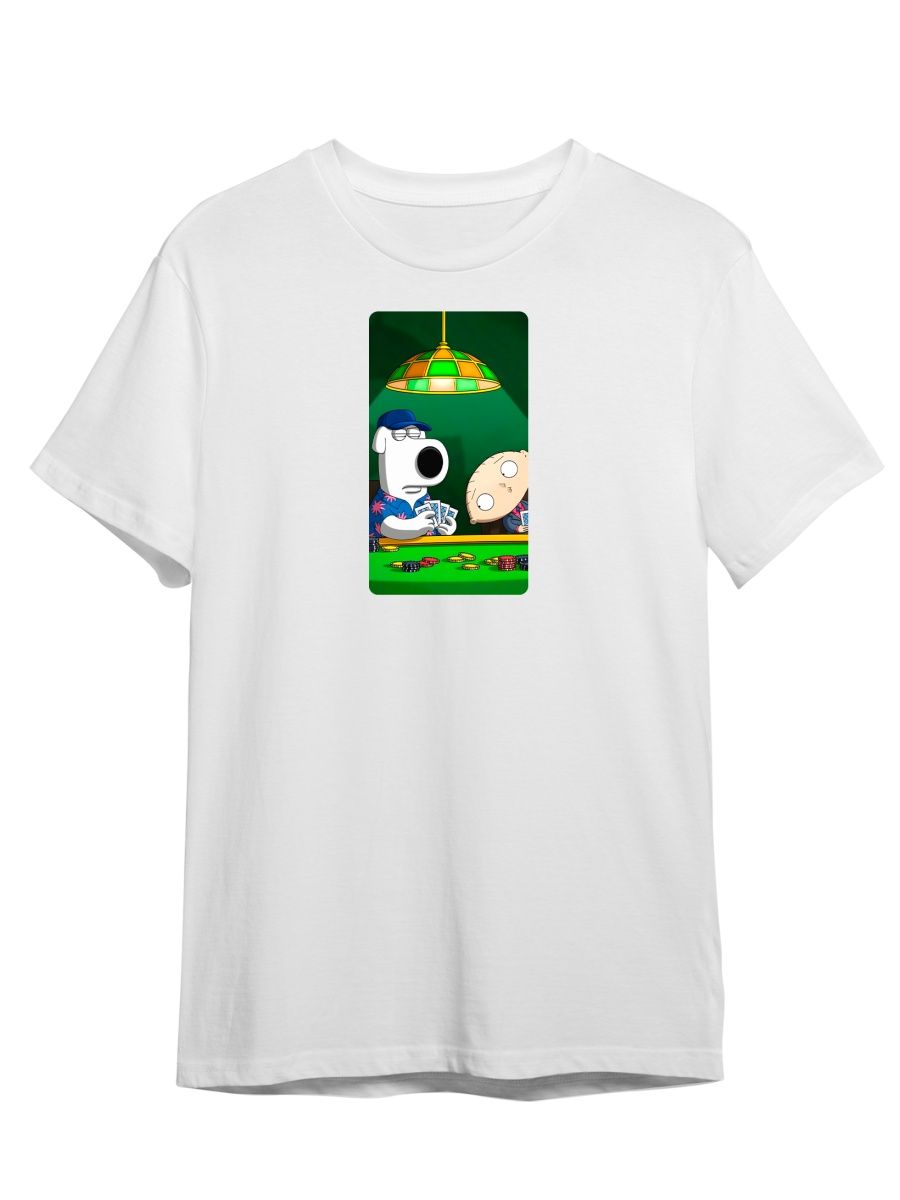 Футболка унисекс Каждому Своё Гриффины/Family Guy/Мультсериал MUGR15 белая S, Белый, "Гриффины/Family Guy/Мультсериал" MUGR15
Футболка унисекс Каждому Своё Гриффины/Family Guy/Мультсериал MUGR15 белая S, Белый, "Гриффины/Family Guy/Мультсериал" MUGR15
