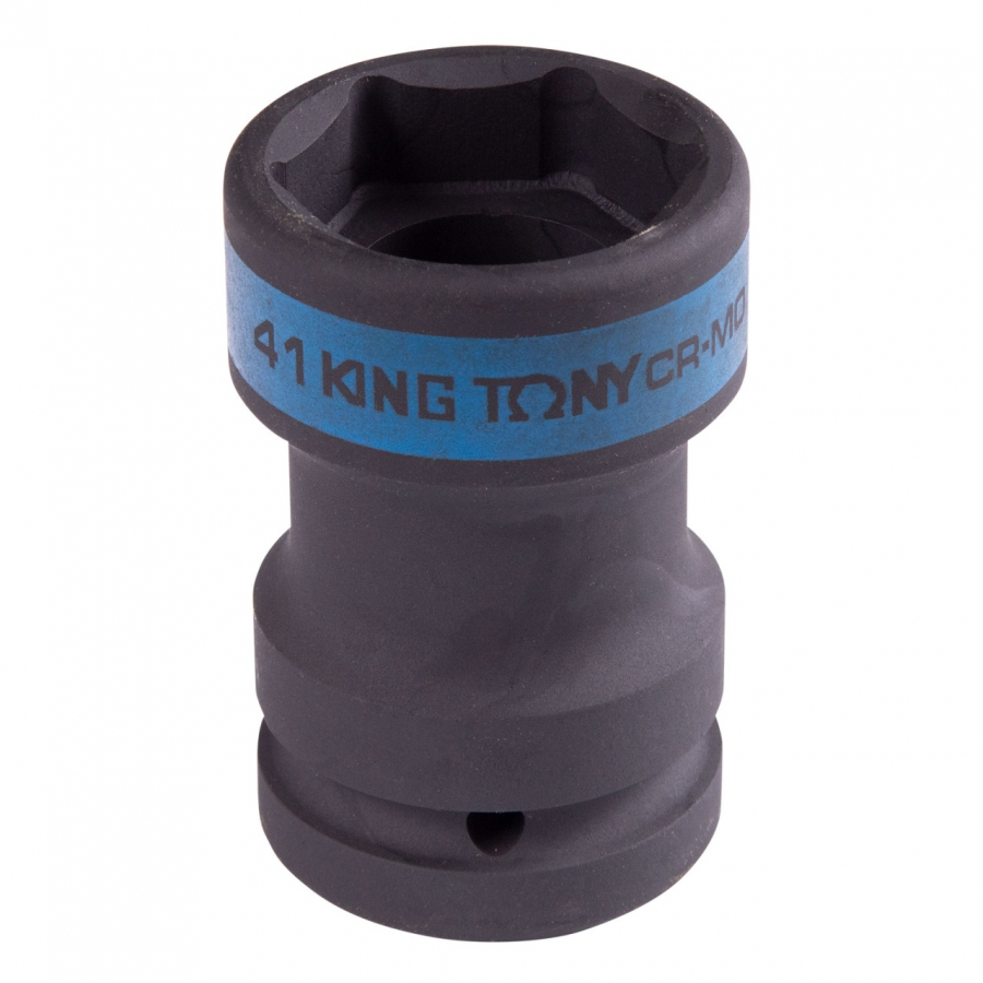 KING TONY Головка торцевая ударная 1", Square 19 мм х Hex 41 мм, футорочная KING TONY 8545
KING TONY Головка торцевая ударная 1", Square 19 мм х Hex 41 мм, футорочная KING TONY 8545
