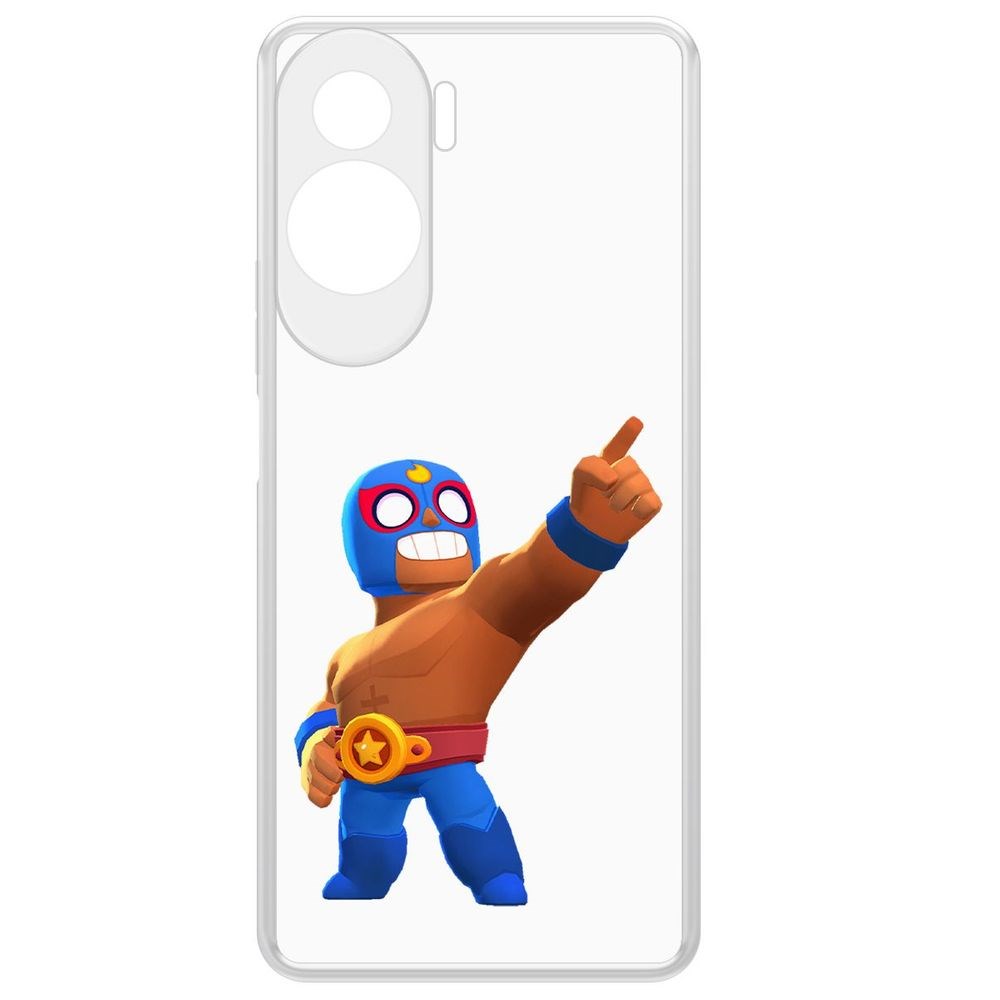 Чехол-накладка Krutoff Clear Case Brawl Stars-Эль Примо для Honor X50i, Прозрачный
Чехол-накладка Krutoff Clear Case Brawl Stars-Эль Примо для Honor X50i, Прозрачный