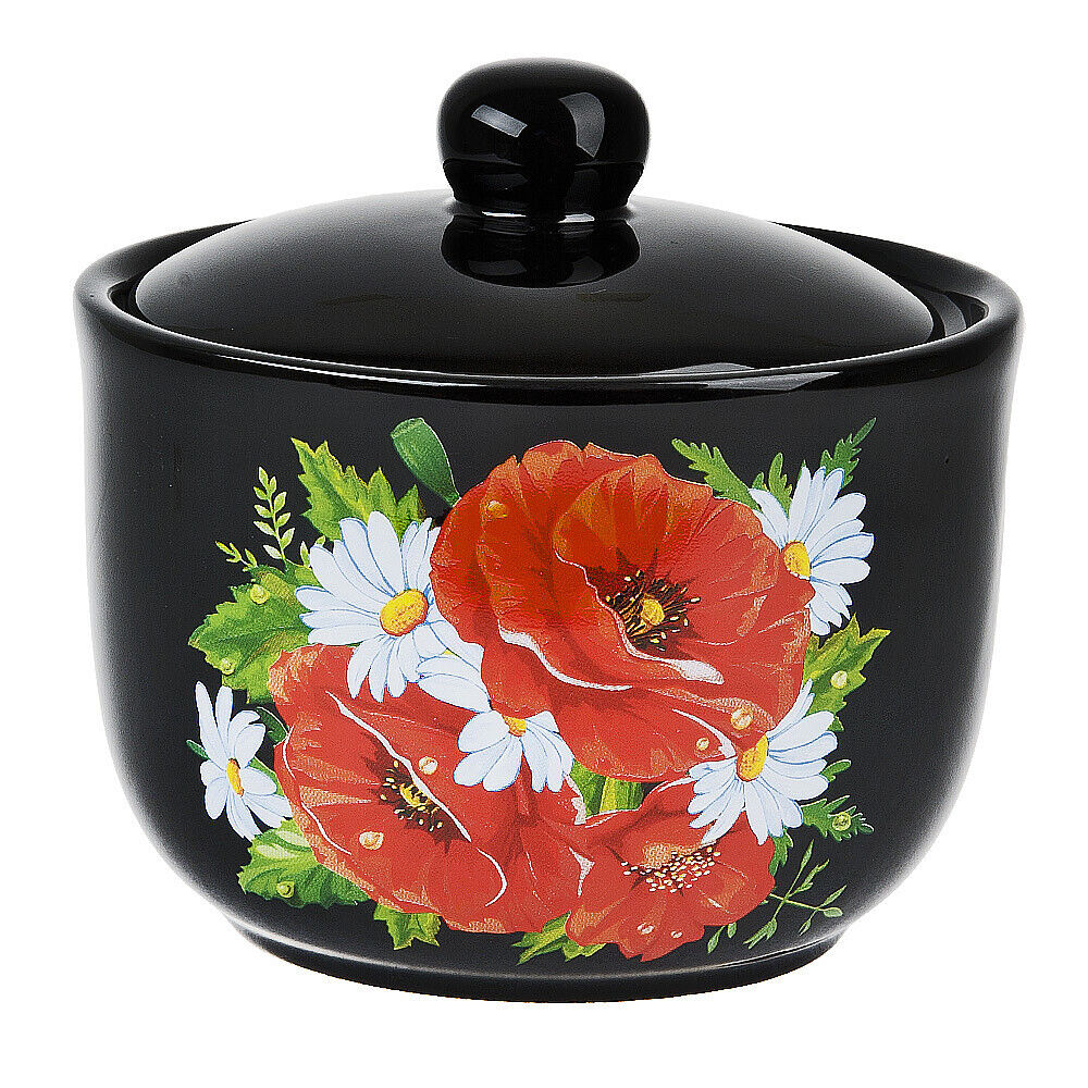 Сахарница Dolomite Маков цвет 450 мл
Сахарница Dolomite Маков цвет 450 мл