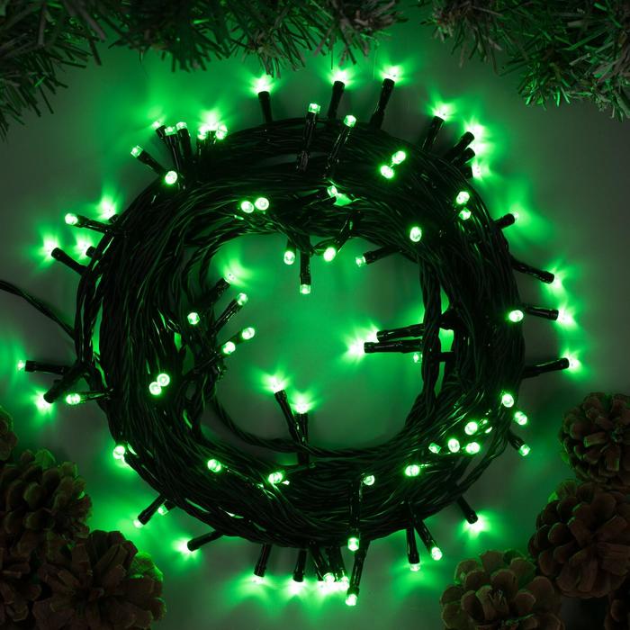 Гирлянда «Нить» 10 м, IP44, УМС, тёмная нить, 100 LED, свечение зелёное, фиксинг, 24 В, нить
Гирлянда «Нить» 10 м, IP44, УМС, тёмная нить, 100 LED, свечение зелёное, фиксинг, 24 В, нить