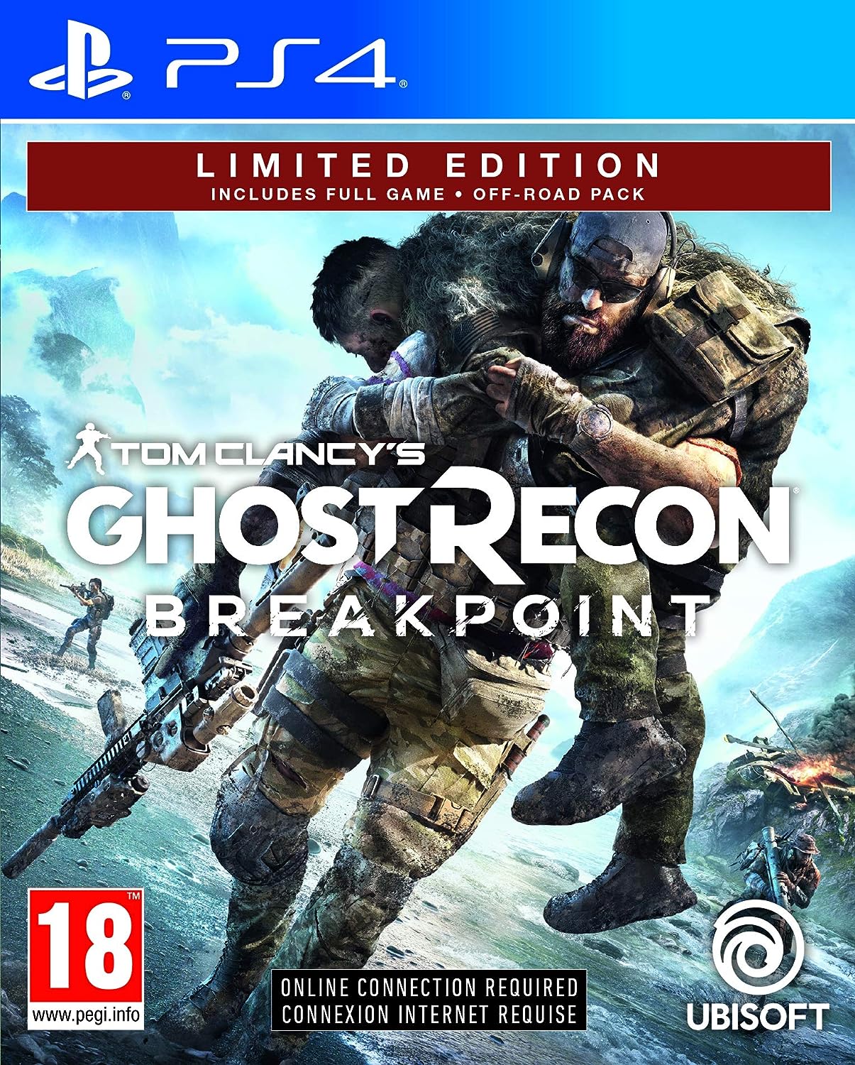 Игра Tom Clancy's Ghost Recon Breakpoint LE (PS4, полностью на иностранном языке), Tom Clancy's Ghost Recon Breakpoint LE
Игра Tom Clancy's Ghost Recon Breakpoint LE (PS4, полностью на иностранном языке), Tom Clancy's Ghost Recon Breakpoint LE