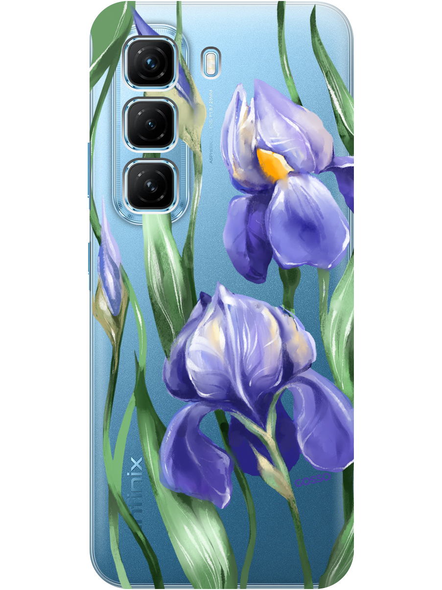 Силиконовый чехол на Infinix Hot 50 4G с принтом "Удивительные ирисы" прозрачный, Прозрачный;белый;синий, 786718721
Силиконовый чехол на Infinix Hot 50 4G с принтом "Удивительные ирисы" прозрачный, Прозрачный;белый;синий, 786718721