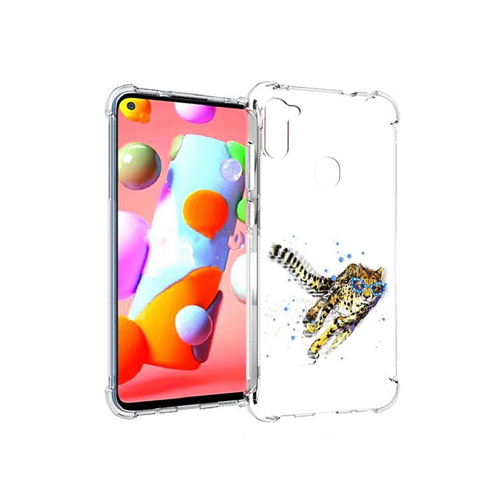 Чехол MyPads Tocco для Samsung Galaxy A11 гепард в очках (PT149913.480.287), Прозрачный, Tocco
Чехол MyPads Tocco для Samsung Galaxy A11 гепард в очках (PT149913.480.287), Прозрачный, Tocco
