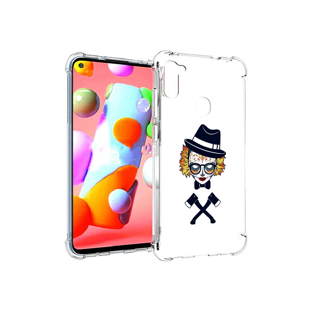 Чехол MyPads Tocco для Samsung Galaxy A11 девушка в маске с топорами рисунок, Прозрачный, Tocco
Чехол MyPads Tocco для Samsung Galaxy A11 девушка в маске с топорами рисунок, Прозрачный, Tocco