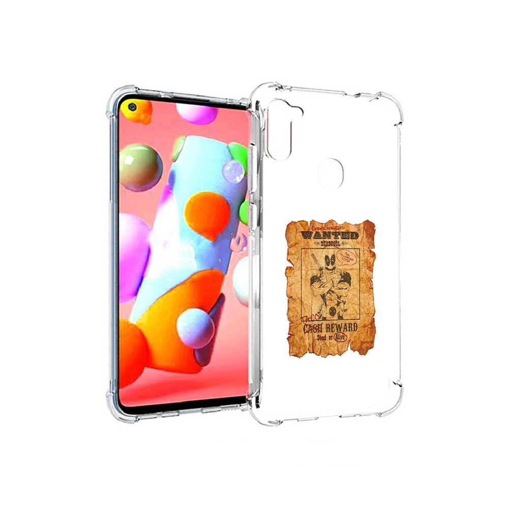 Чехол MyPads Tocco для Samsung Galaxy A11 дедпул (PT149913.480.317), Прозрачный, Tocco
Чехол MyPads Tocco для Samsung Galaxy A11 дедпул (PT149913.480.317), Прозрачный, Tocco