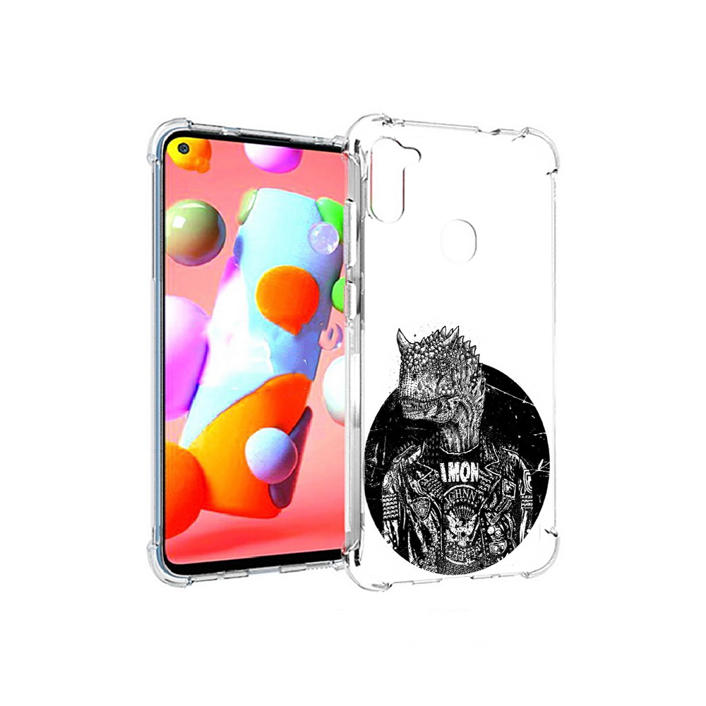 Чехол MyPads Tocco для Samsung Galaxy A11 динозавр в куртке (PT149913.480.328), Прозрачный, Tocco
Чехол MyPads Tocco для Samsung Galaxy A11 динозавр в куртке (PT149913.480.328), Прозрачный, Tocco