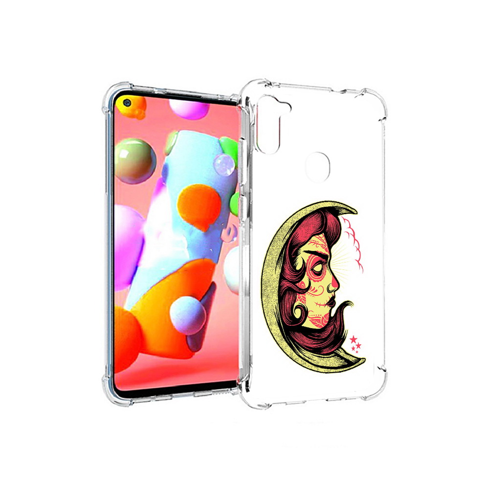 Чехол MyPads Tocco для Samsung Galaxy A11 желтый полумесяц с лицом девушки, Прозрачный, Tocco
Чехол MyPads Tocco для Samsung Galaxy A11 желтый полумесяц с лицом девушки, Прозрачный, Tocco
