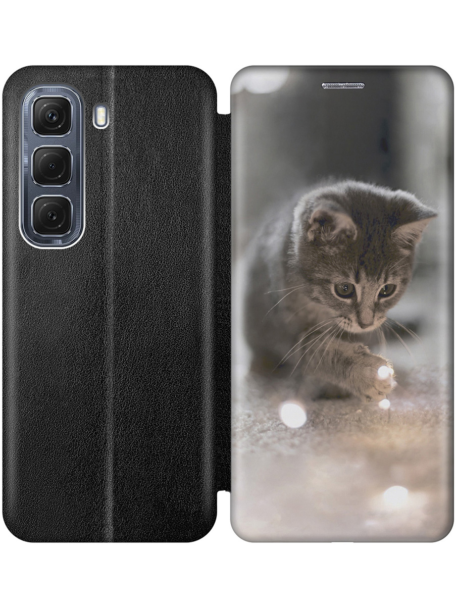 Чехол-книжка на Infinix Hot 50 4G с принтом "Котенок и свет" черный, Черный;белый;коричневый;серый, 786718711
Чехол-книжка на Infinix Hot 50 4G с принтом "Котенок и свет" черный, Черный;белый;коричневый;серый, 786718711