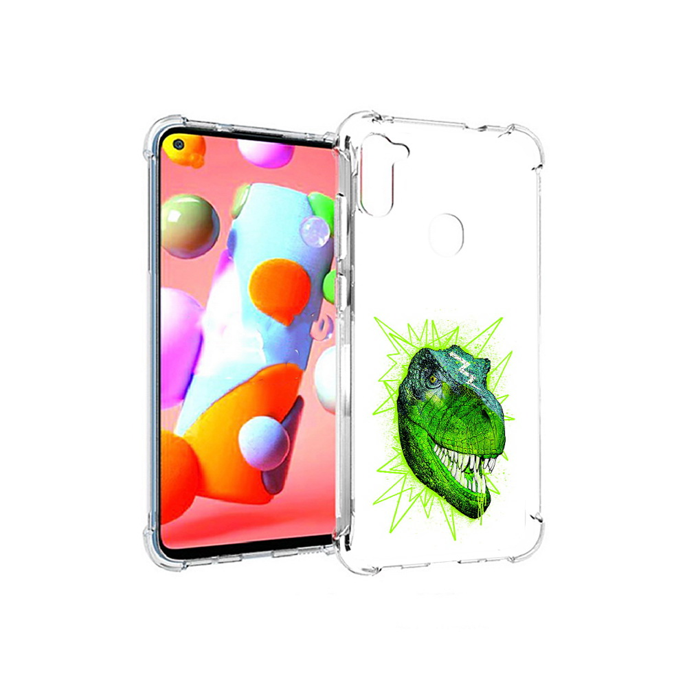 Чехол MyPads Tocco для Samsung Galaxy A11 зеленый динозавр (PT149913.480.358), Прозрачный, Tocco
Чехол MyPads Tocco для Samsung Galaxy A11 зеленый динозавр (PT149913.480.358), Прозрачный, Tocco
