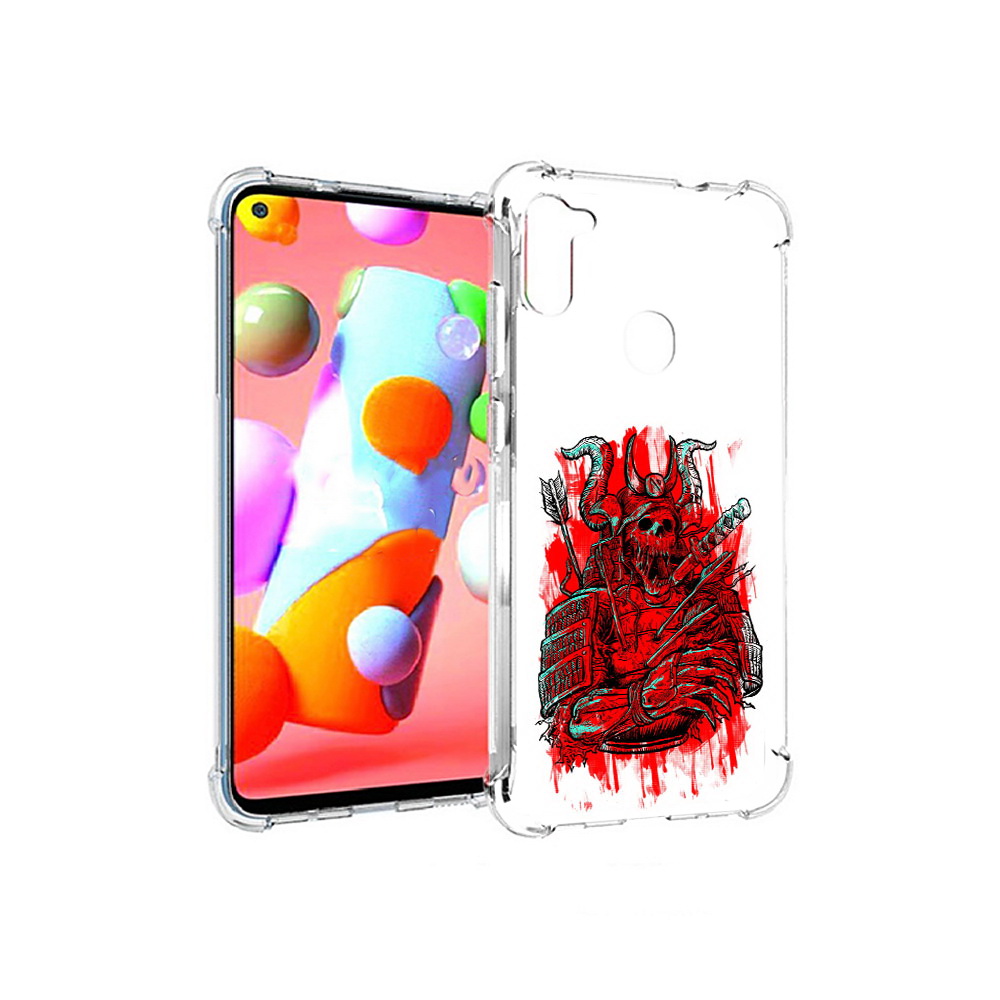 Чехол MyPads Tocco для Samsung Galaxy A11 красный скелет воин (PT149913.480.413), Прозрачный, Tocco
Чехол MyPads Tocco для Samsung Galaxy A11 красный скелет воин (PT149913.480.413), Прозрачный, Tocco
