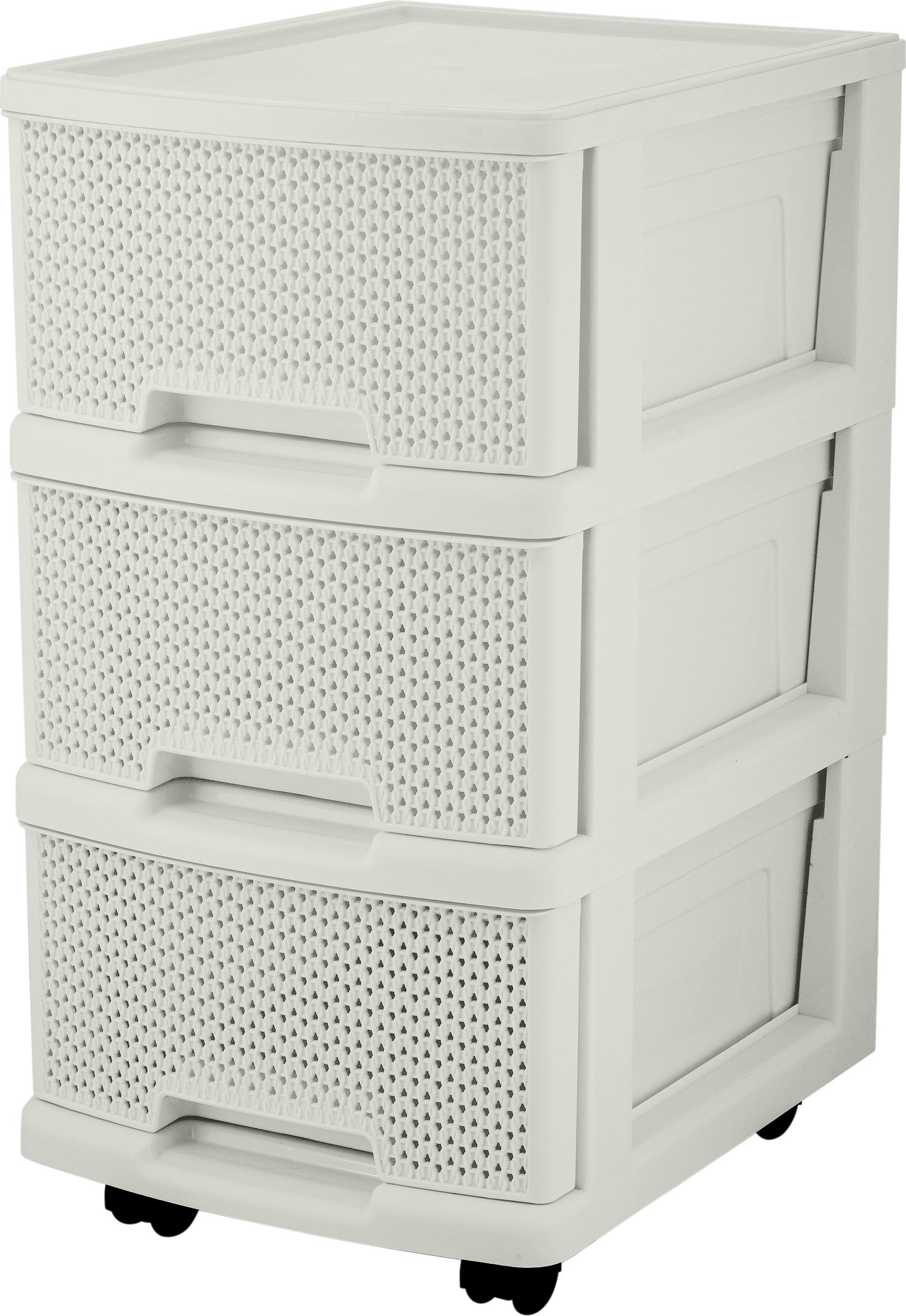 Комод 3-х секц. KL379322005 Keeplex Ajur 37х30х52см с ящ.на колесах пластик беж.
Комод 3-х секц. KL379322005 Keeplex Ajur 37х30х52см с ящ.на колесах пластик беж.