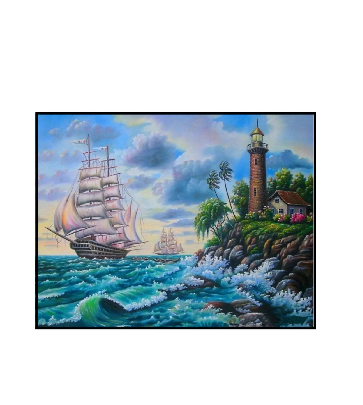 Алмазная мозаика картина стразами Пейзаж с маяком и кораблями, 30х40 см 41087 00114219, Пейзаж с маяком и кораблями
Алмазная мозаика картина стразами Пейзаж с маяком и кораблями, 30х40 см 41087 00114219, Пейзаж с маяком и кораблями