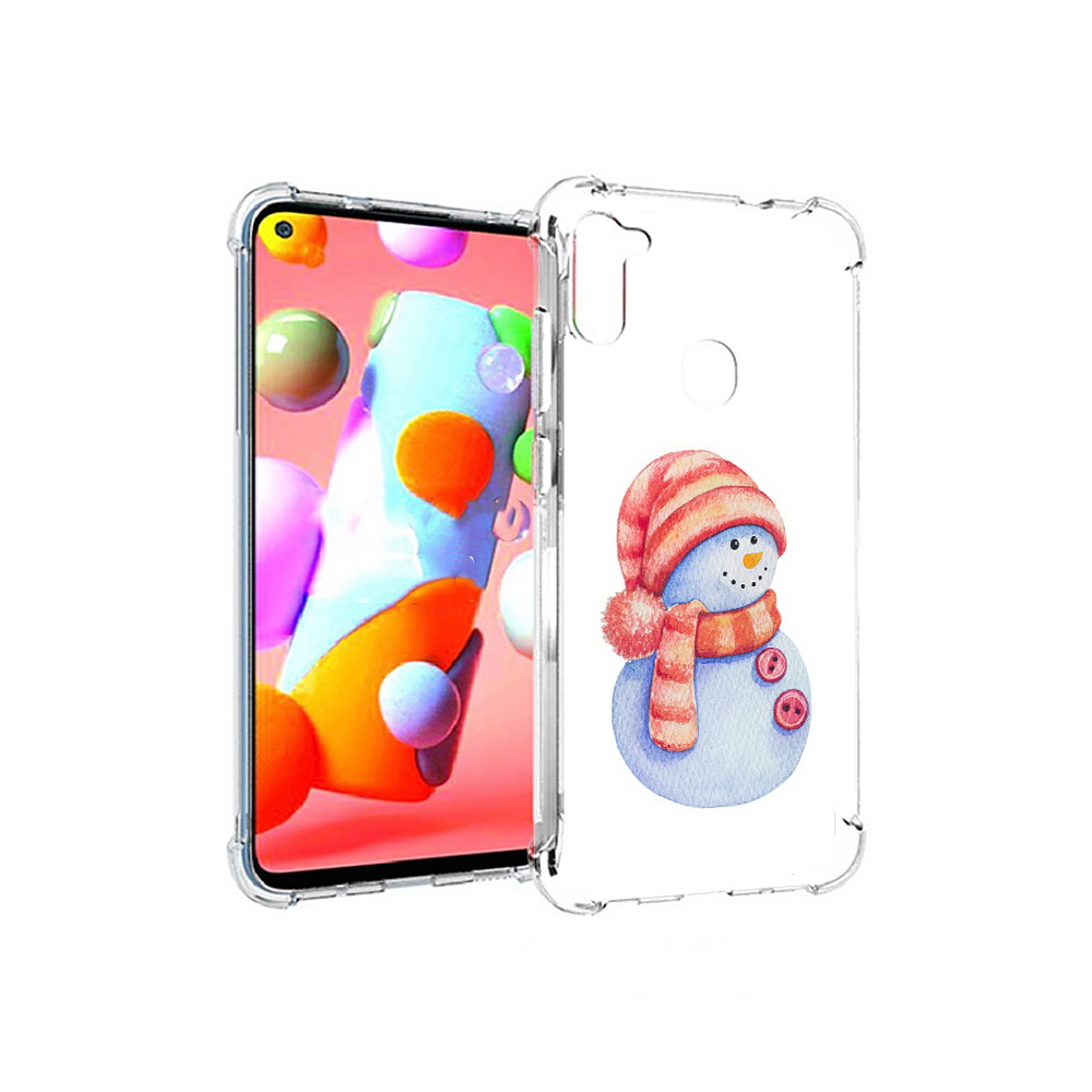 Чехол MyPads Tocco для Samsung Galaxy A11 Веселый снеговик (PT149913.480.44), Прозрачный, Tocco
Чехол MyPads Tocco для Samsung Galaxy A11 Веселый снеговик (PT149913.480.44), Прозрачный, Tocco