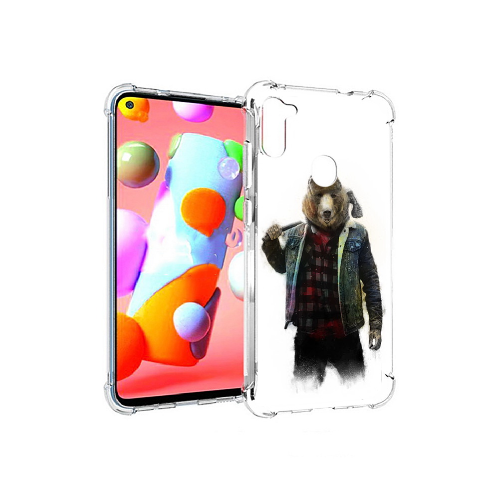 Чехол MyPads Tocco для Samsung Galaxy A11 медведь с топором (PT149913.480.469), Прозрачный, Tocco
Чехол MyPads Tocco для Samsung Galaxy A11 медведь с топором (PT149913.480.469), Прозрачный, Tocco