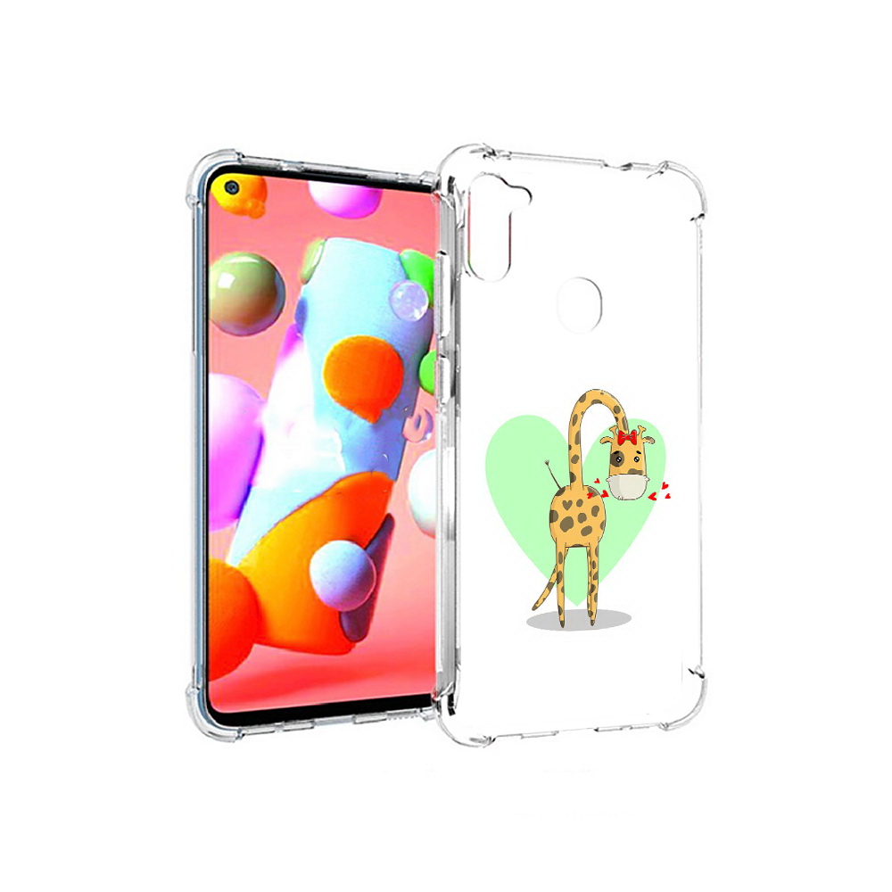 Чехол MyPads Tocco для Samsung Galaxy A11 Влюбленный жираф 14 февраля (PT149913.480.47), Прозрачный, Tocco
Чехол MyPads Tocco для Samsung Galaxy A11 Влюбленный жираф 14 февраля (PT149913.480.47), Прозрачный, Tocco