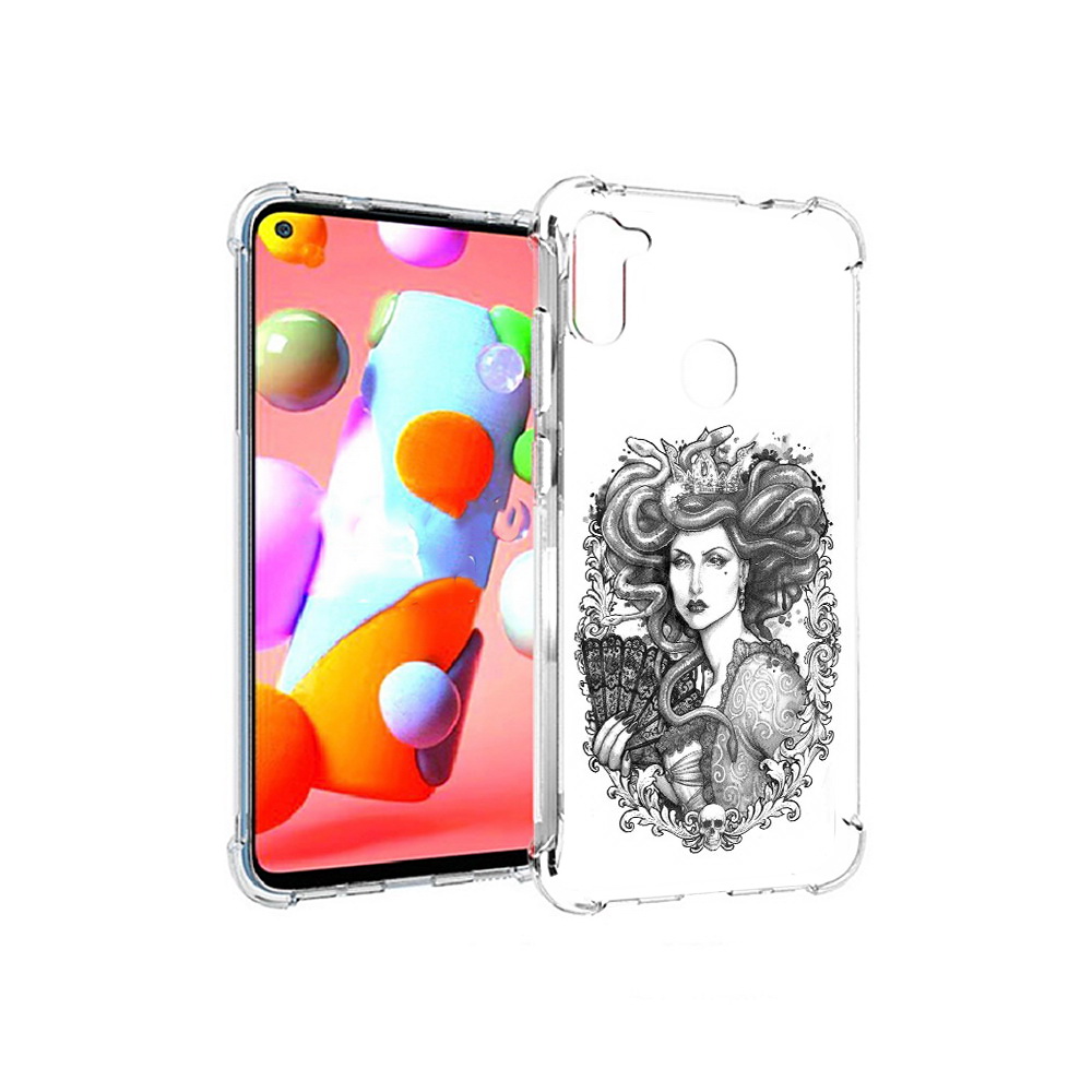 Чехол MyPads Tocco для Samsung Galaxy A11 медуза черно белый (PT149913.480.472), Прозрачный, Tocco
Чехол MyPads Tocco для Samsung Galaxy A11 медуза черно белый (PT149913.480.472), Прозрачный, Tocco