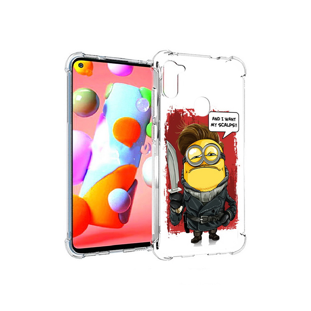 Чехол MyPads Tocco для Samsung Galaxy A11 миньон убийца (PT149913.480.477), Прозрачный, Tocco
Чехол MyPads Tocco для Samsung Galaxy A11 миньон убийца (PT149913.480.477), Прозрачный, Tocco