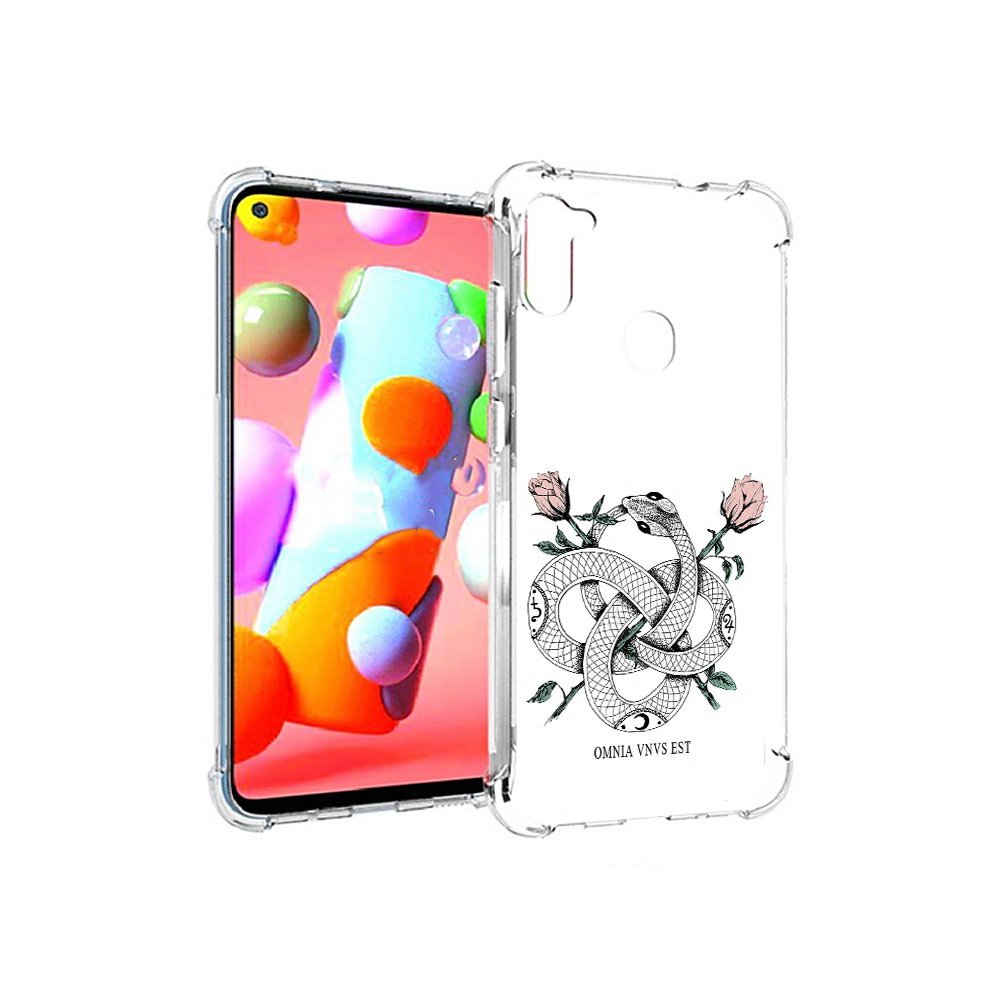 Чехол MyPads Tocco для Samsung Galaxy A11 нарисованная змея абстракция (PT149913.480.502), Прозрачный, Tocco
Чехол MyPads Tocco для Samsung Galaxy A11 нарисованная змея абстракция (PT149913.480.502), Прозрачный, Tocco