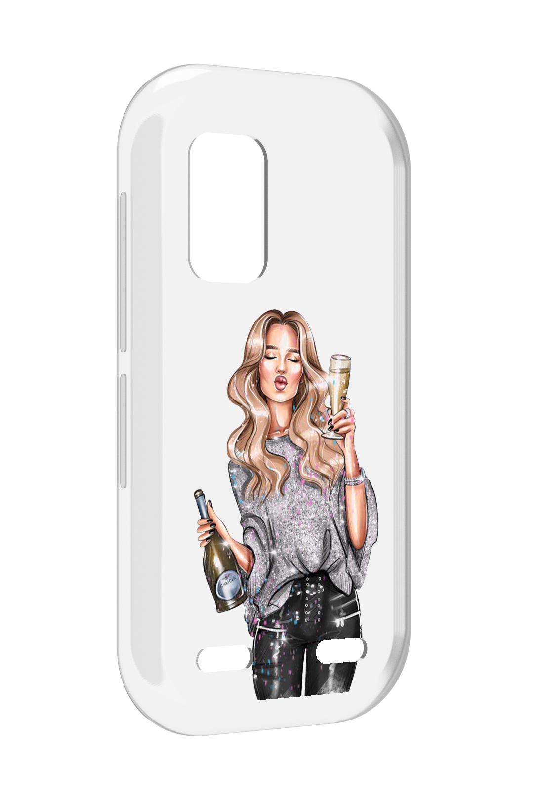 Чехол MyPads красивая-любительница-шампанского женский для UleFone Armor X10 / X10 Pro, Прозрачный, Tocco
Чехол MyPads красивая-любительница-шампанского женский для UleFone Armor X10 / X10 Pro, Прозрачный, Tocco