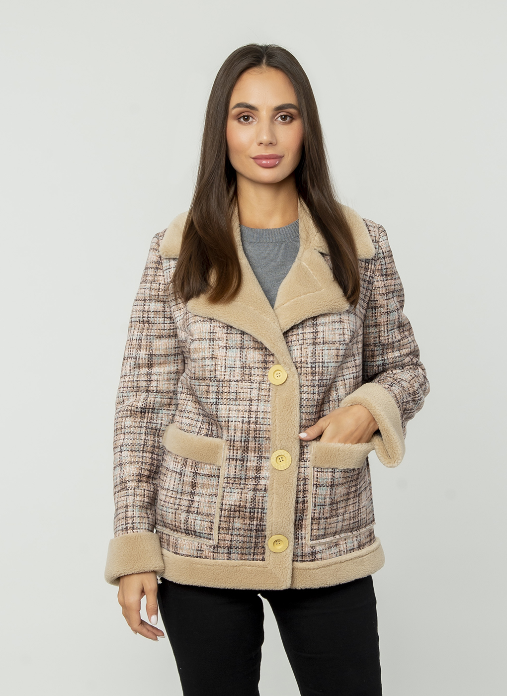 Жакет женский Endgiel 57383 бежевый 42 RU, 57383
Жакет женский Endgiel 57383 бежевый 42 RU, 57383