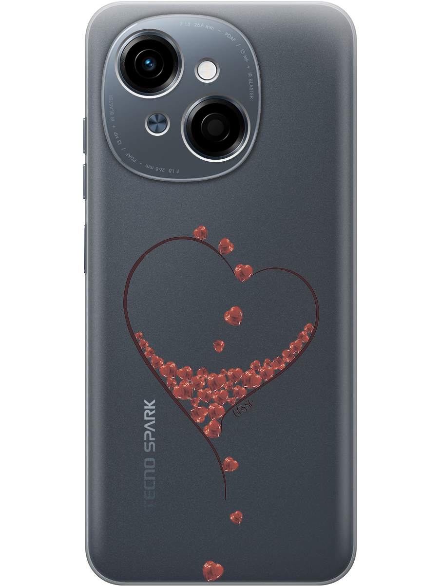 Силиконовый чехол на Tecno Spark Go 1/Pop 9 с принтом "Маленькие сердечки" прозрачный, Прозрачный;бордовый;черный, 786716991
Силиконовый чехол на Tecno Spark Go 1/Pop 9 с принтом "Маленькие сердечки" прозрачный, Прозрачный;бордовый;черный, 786716991