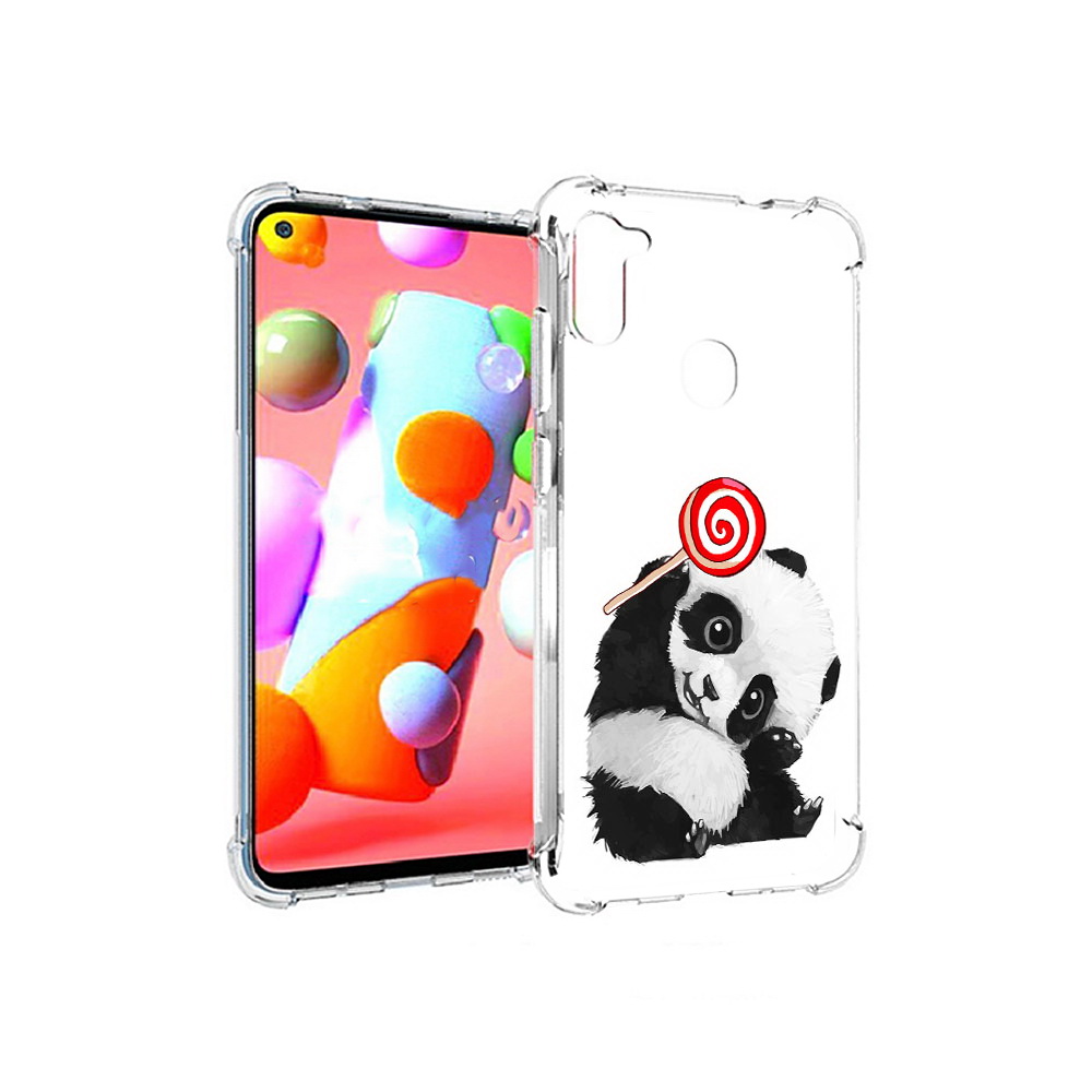 Чехол MyPads Tocco для Samsung Galaxy A11 панда с леденцом (PT149913.480.534), Прозрачный, Tocco
Чехол MyPads Tocco для Samsung Galaxy A11 панда с леденцом (PT149913.480.534), Прозрачный, Tocco