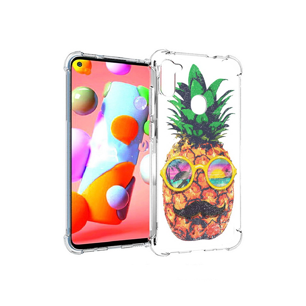Чехол MyPads Tocco для Samsung Galaxy A11 прикольный ананас с лицом (PT149913.480.556), Прозрачный, Tocco
Чехол MyPads Tocco для Samsung Galaxy A11 прикольный ананас с лицом (PT149913.480.556), Прозрачный, Tocco