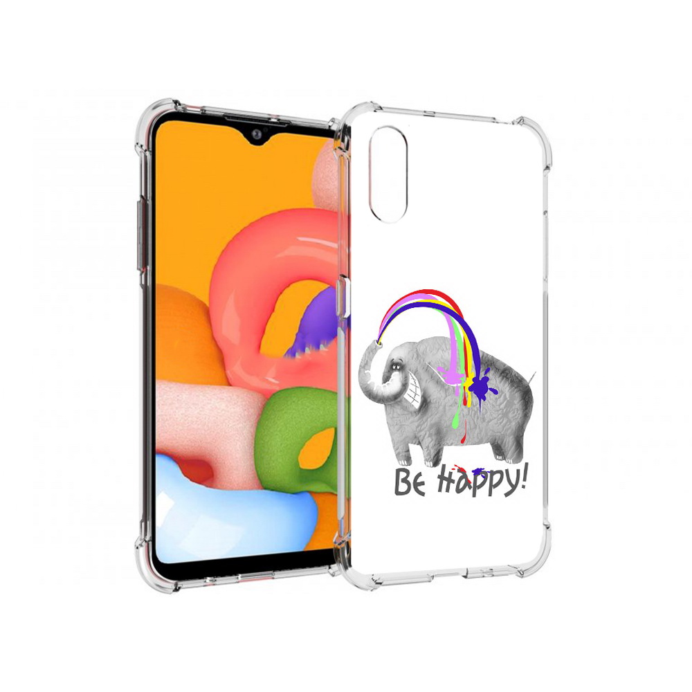 Чехол MyPads Tocco для Samsung Galaxy A01 счастливый слон (PT144711.509.632), Прозрачный, Tocco
Чехол MyPads Tocco для Samsung Galaxy A01 счастливый слон (PT144711.509.632), Прозрачный, Tocco