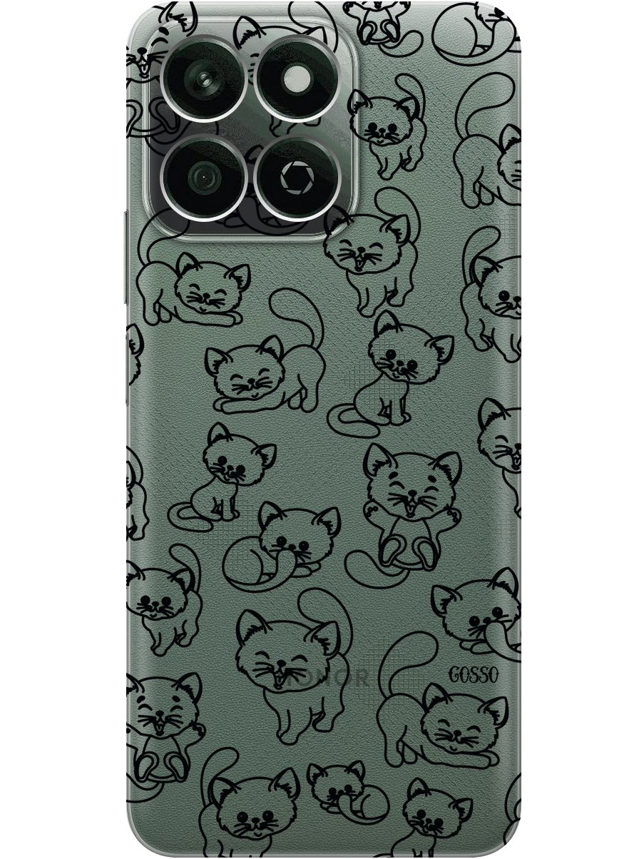 Силиконовый чехол на Honor X7C с принтом "Милые котята" прозрачный, Прозрачный;черный, 786720572
Силиконовый чехол на Honor X7C с принтом "Милые котята" прозрачный, Прозрачный;черный, 786720572