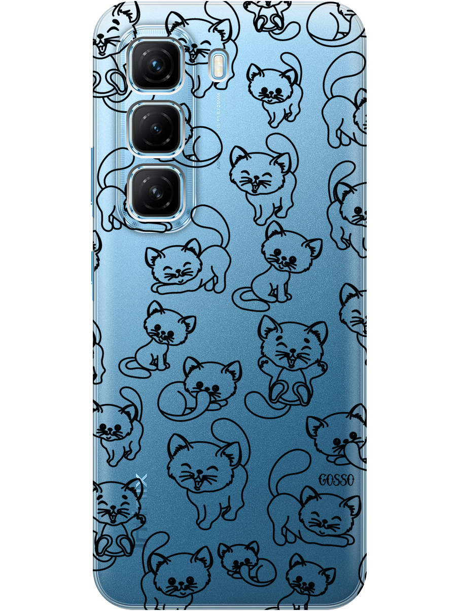 Силиконовый чехол на Infinix Hot 50 4G с принтом "Милые котята" прозрачный, Прозрачный;черный, 786718772
Силиконовый чехол на Infinix Hot 50 4G с принтом "Милые котята" прозрачный, Прозрачный;черный, 786718772