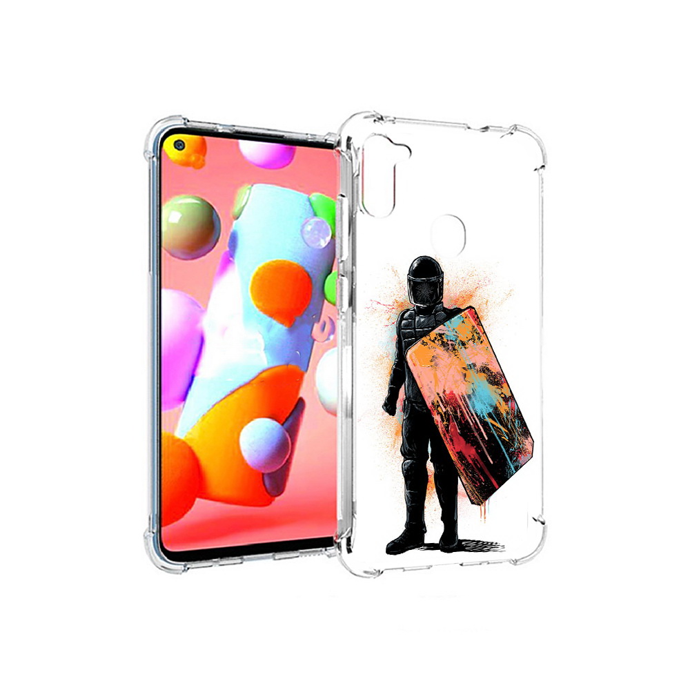 Чехол MyPads Tocco для Samsung Galaxy A11 солдат с красочным щитом (PT149913.480.614), Прозрачный, Tocco
Чехол MyPads Tocco для Samsung Galaxy A11 солдат с красочным щитом (PT149913.480.614), Прозрачный, Tocco
