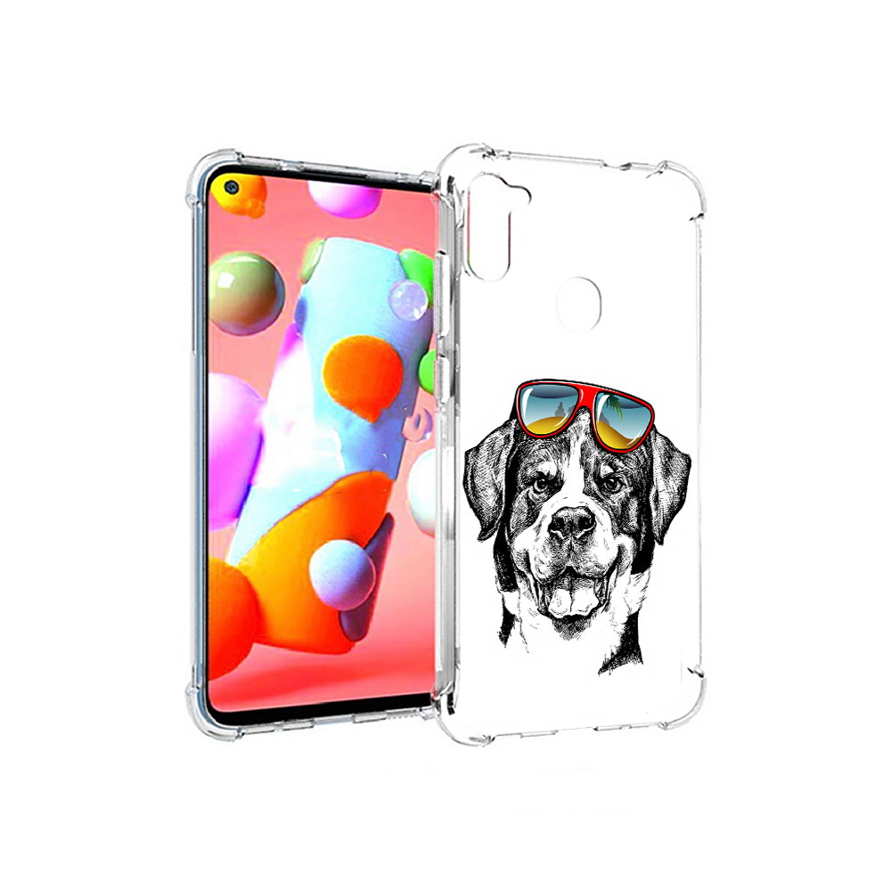 Чехол MyPads Tocco для Samsung Galaxy A11 счастливая собака (PT149913.480.631), Прозрачный, Tocco
Чехол MyPads Tocco для Samsung Galaxy A11 счастливая собака (PT149913.480.631), Прозрачный, Tocco