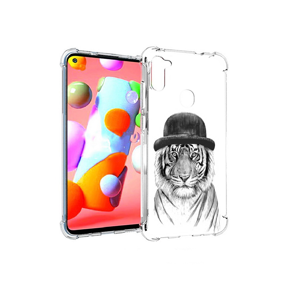 Чехол MyPads Tocco для Samsung Galaxy A11 тигр британец (PT149913.480.641), Прозрачный, Tocco
Чехол MyPads Tocco для Samsung Galaxy A11 тигр британец (PT149913.480.641), Прозрачный, Tocco