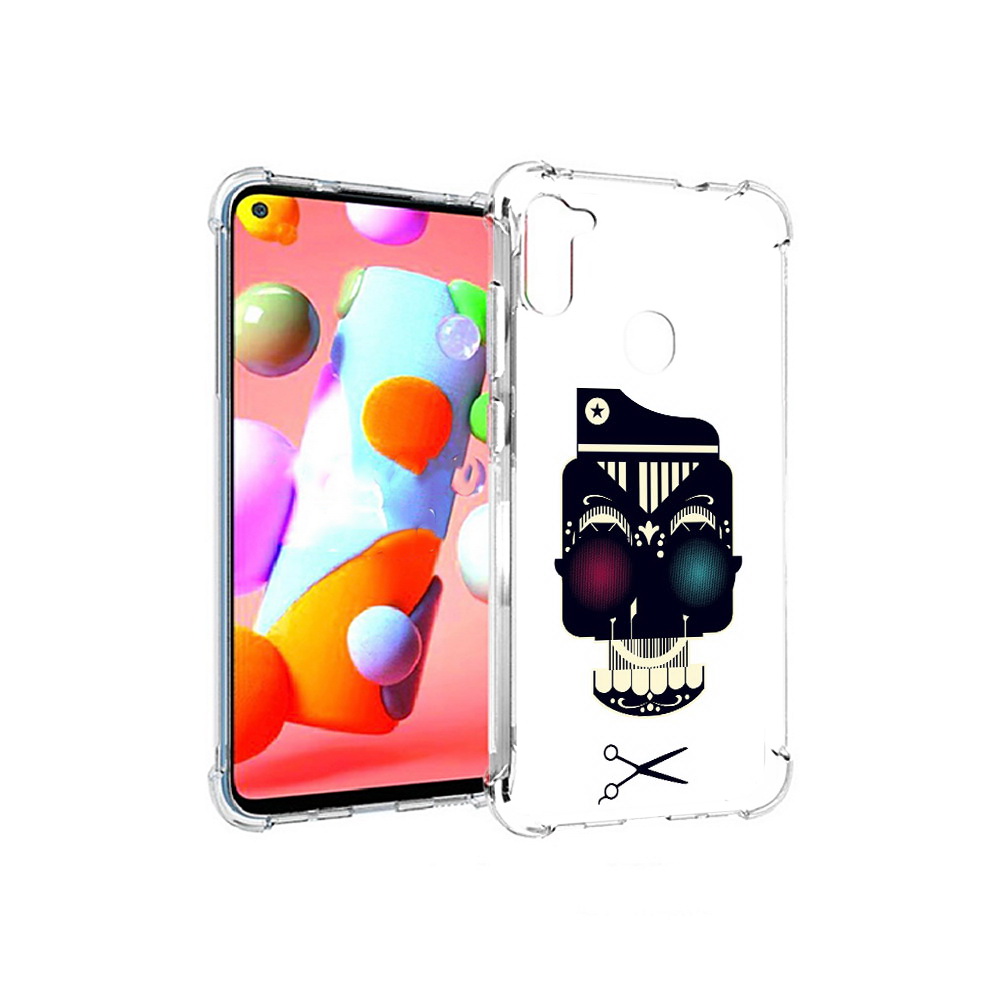 Чехол MyPads Tocco для Samsung Galaxy A11 черно белый скелет с яркими глазами, Прозрачный, Tocco
Чехол MyPads Tocco для Samsung Galaxy A11 черно белый скелет с яркими глазами, Прозрачный, Tocco