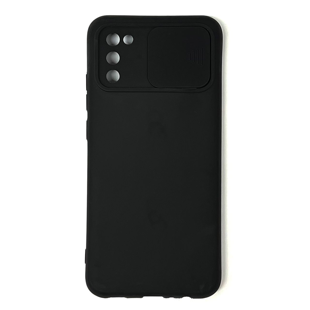 Силиконовый Чехол для Samsung A02S/A025 с задвижкой для камеры чёрный, Samsung A02S/A025 с задвижкой
Силиконовый Чехол для Samsung A02S/A025 с задвижкой для камеры чёрный, Samsung A02S/A025 с задвижкой