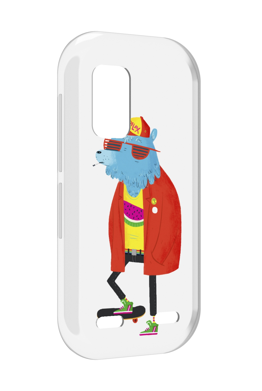 Чехол MyPads медведь на скейте для UleFone Armor X10 / X10 Pro, Прозрачный, Tocco
Чехол MyPads медведь на скейте для UleFone Armor X10 / X10 Pro, Прозрачный, Tocco