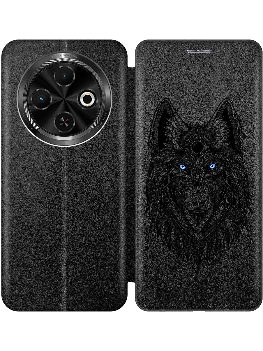 Чехол-книжка на Tecno Spark 30C с принтом "Голубоглазый волк" черный, Черный;прозрачный;голубой, 786716312
Чехол-книжка на Tecno Spark 30C с принтом "Голубоглазый волк" черный, Черный;прозрачный;голубой, 786716312