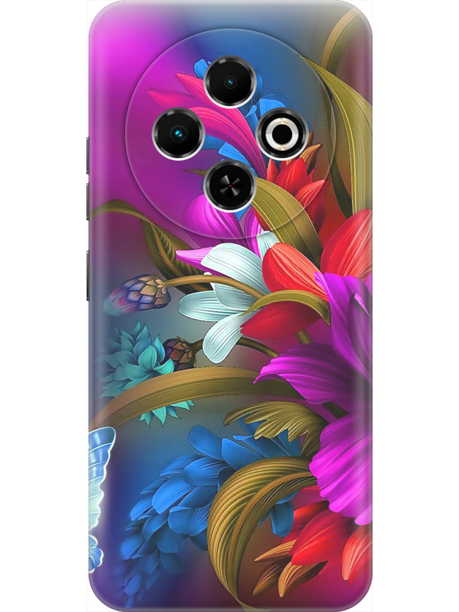 Силиконовый чехол на Tecno Spark 30C с принтом "Фантастические цветы", Прозрачный;зеленый;красный;фиолетовый, 786716323
Силиконовый чехол на Tecno Spark 30C с принтом "Фантастические цветы", Прозрачный;зеленый;красный;фиолетовый, 786716323