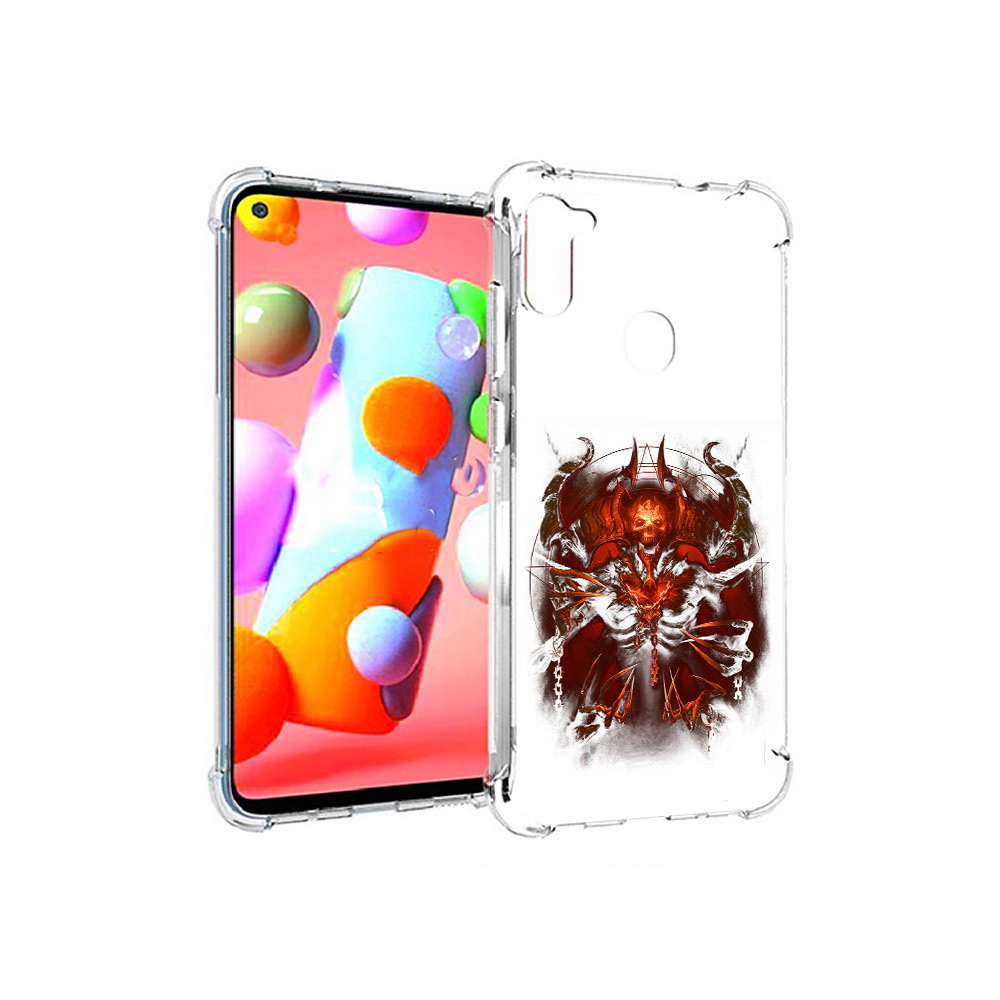 Чехол MyPads Tocco для Samsung Galaxy A11 яркий демон (PT149913.480.708), Прозрачный, Tocco
Чехол MyPads Tocco для Samsung Galaxy A11 яркий демон (PT149913.480.708), Прозрачный, Tocco