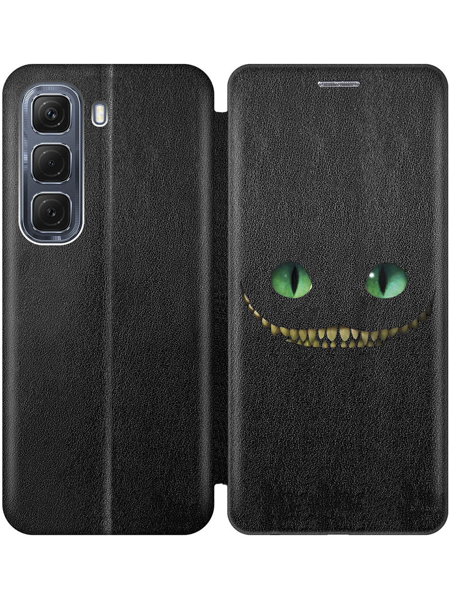 Чехол-книжка на Infinix Hot 50 4G с принтом "Чеширский кот" черный, Черный;прозрачный;белый;зеленый, 786718771
Чехол-книжка на Infinix Hot 50 4G с принтом "Чеширский кот" черный, Черный;прозрачный;белый;зеленый, 786718771