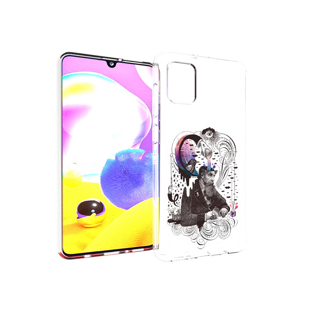 Чехол MyPads Tocco для Samsung Galaxy A31 абстракция думающий мужчина (PT146911.482.210), Прозрачный, Tocco
Чехол MyPads Tocco для Samsung Galaxy A31 абстракция думающий мужчина (PT146911.482.210), Прозрачный, Tocco