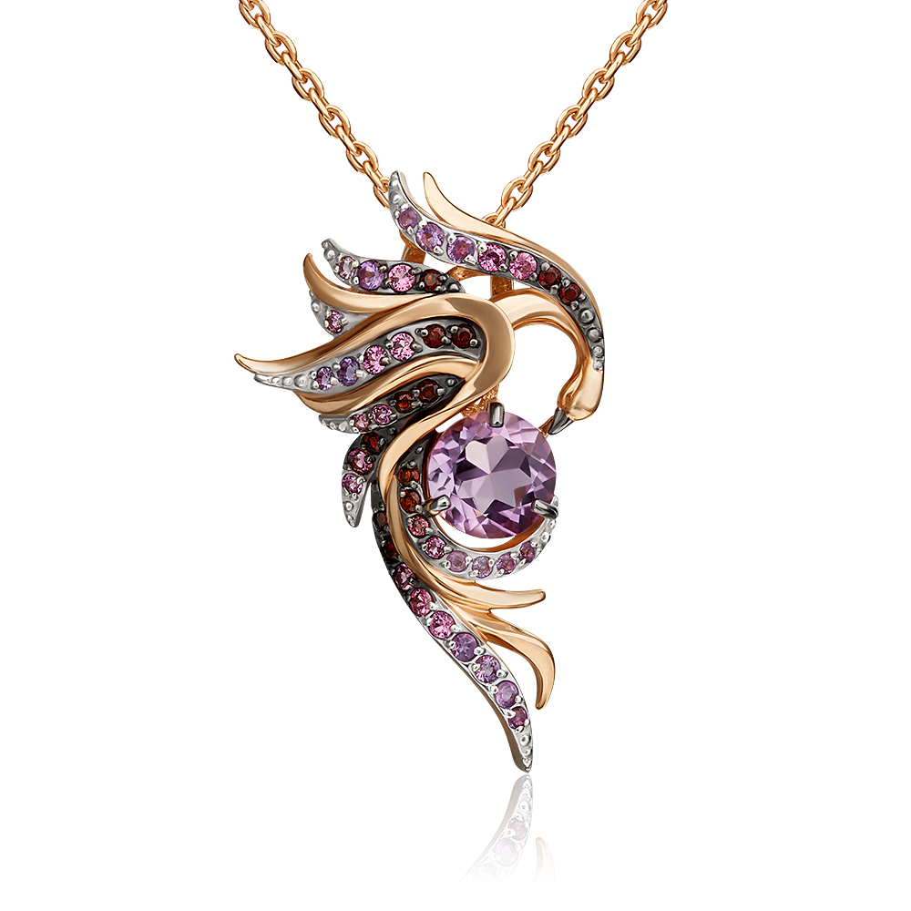 Бегунок из золота PLATINA jewelry 03-3146-00-257-1110-46, аметист/гранат, 03-3146-00-257-1110-46
Бегунок из золота PLATINA jewelry 03-3146-00-257-1110-46, аметист/гранат, 03-3146-00-257-1110-46