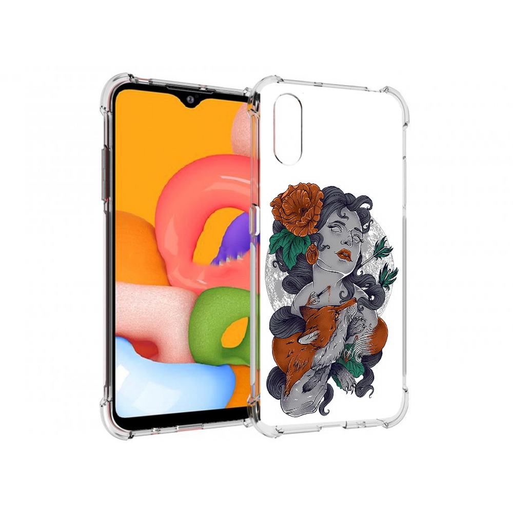 Чехол MyPads Tocco для Samsung Galaxy A01 темная девушка с лисой (PT144711.509.639), Прозрачный, Tocco
Чехол MyPads Tocco для Samsung Galaxy A01 темная девушка с лисой (PT144711.509.639), Прозрачный, Tocco