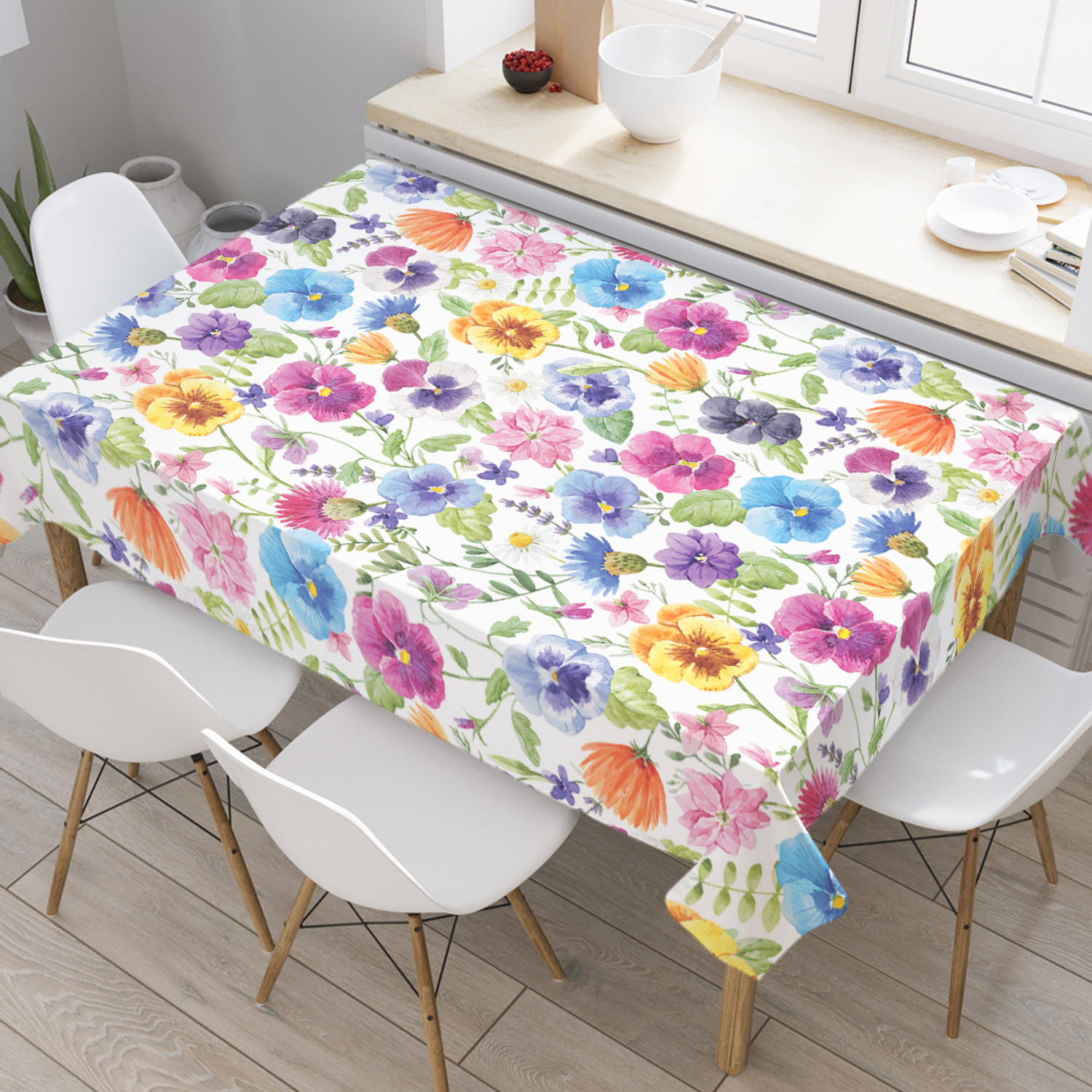 Прямоугольная тканевая скатерть на стол Краски цветов 145х180см, Розовый, Краски цветов
Прямоугольная тканевая скатерть на стол Краски цветов 145х180см, Розовый, Краски цветов