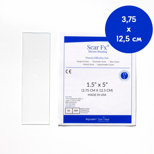 Силиконовый пластырь Scar Fx от рубцов и шрамов, 3,75х12,5 см, Прозрачный, 3,75х12,5 см
Силиконовый пластырь Scar Fx от рубцов и шрамов, 3,75х12,5 см, Прозрачный, 3,75х12,5 см
